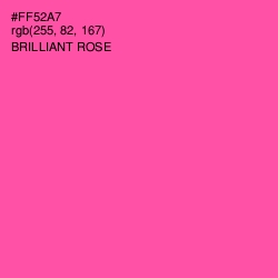 #FF52A7 - Brilliant Rose Color Image